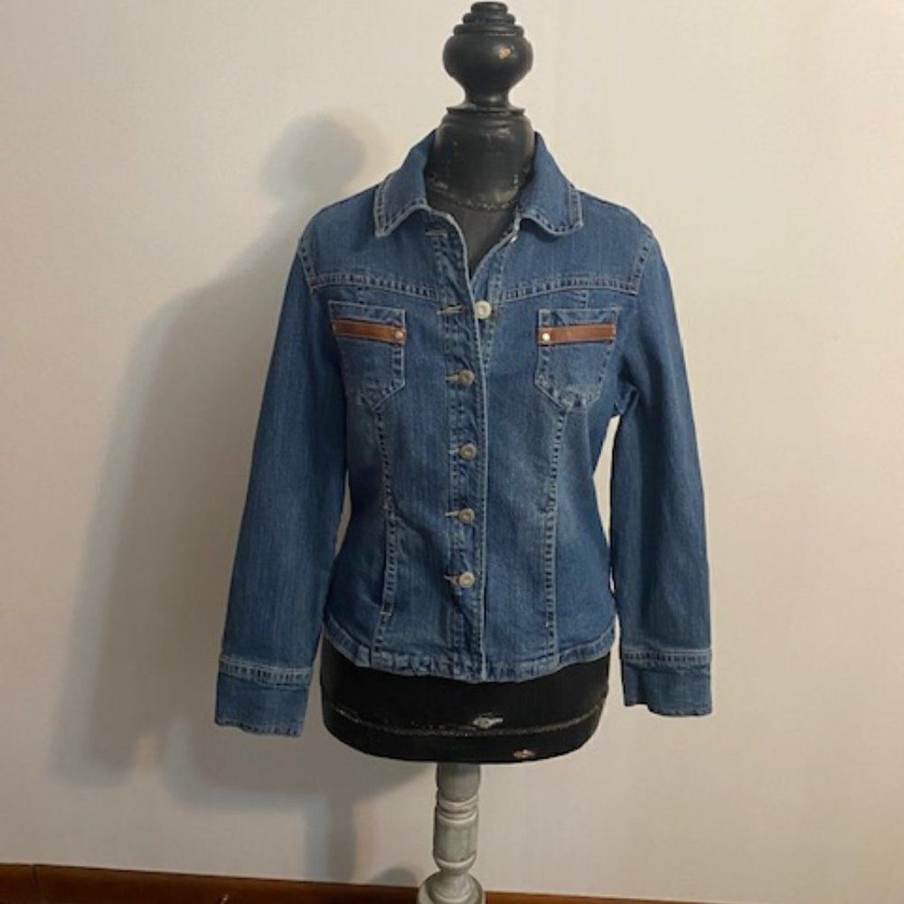 Live a Little Denim jacket, size M